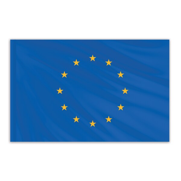 Global Flags Unlimited Europe Indoor Nylon Flag 4'x6' 201789